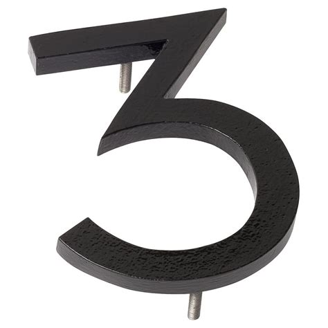 montague metal house numbers